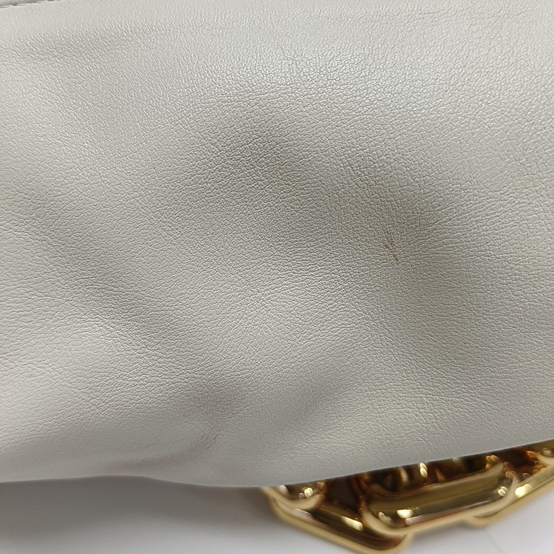 The Pouch Mini Calfskin White