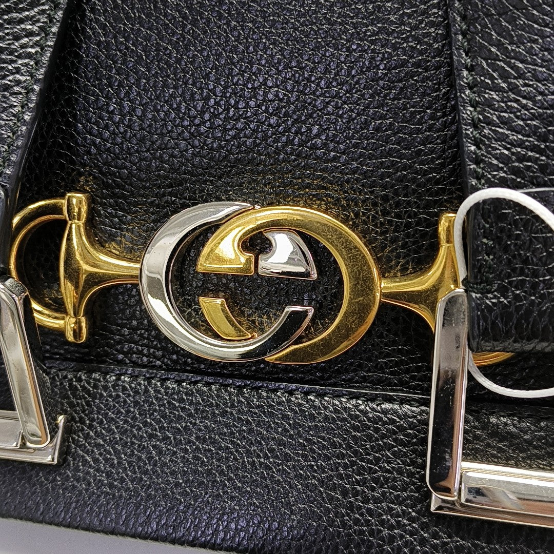 Zumi Small Calfskin Black