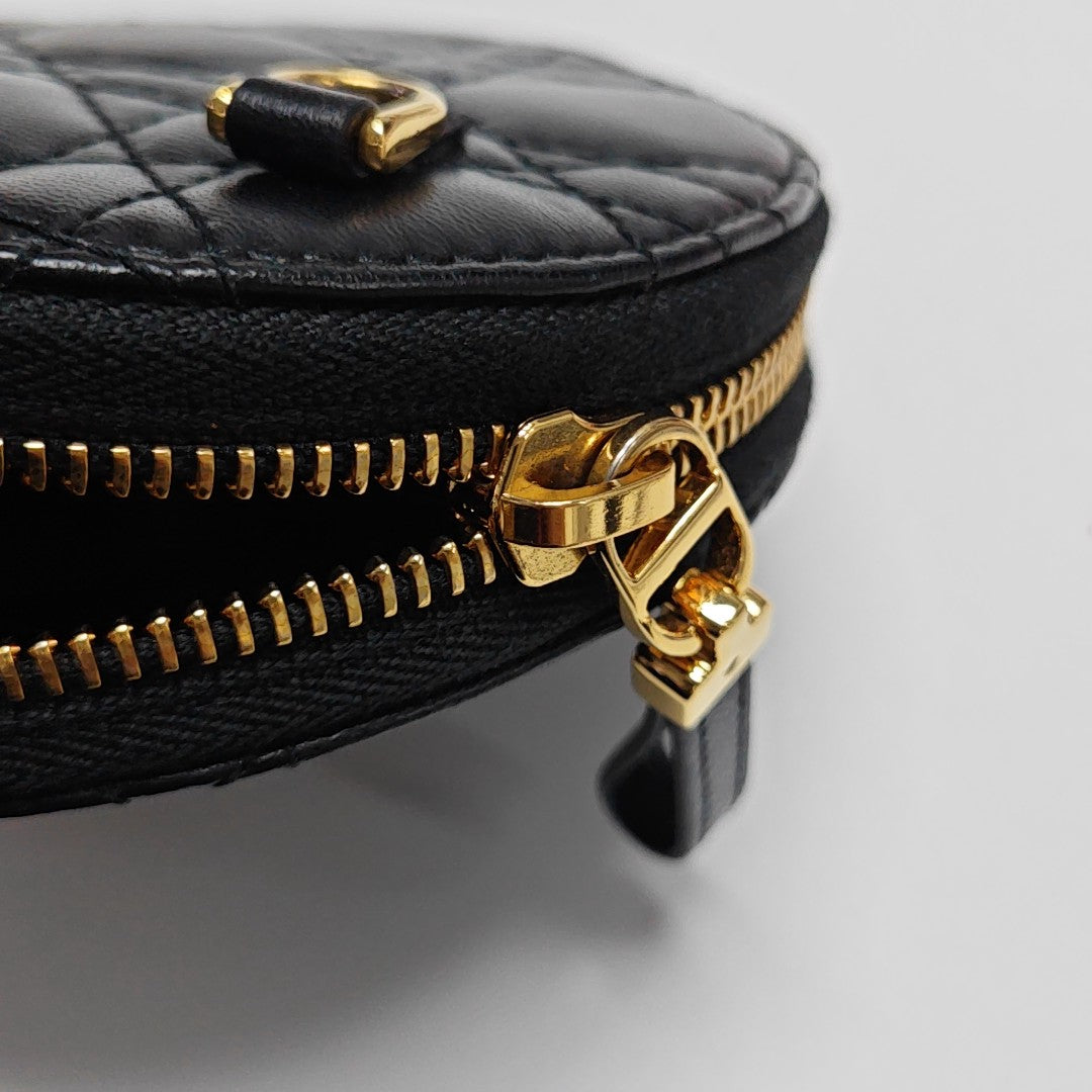 Dior Caro Cannage Lambskin Black