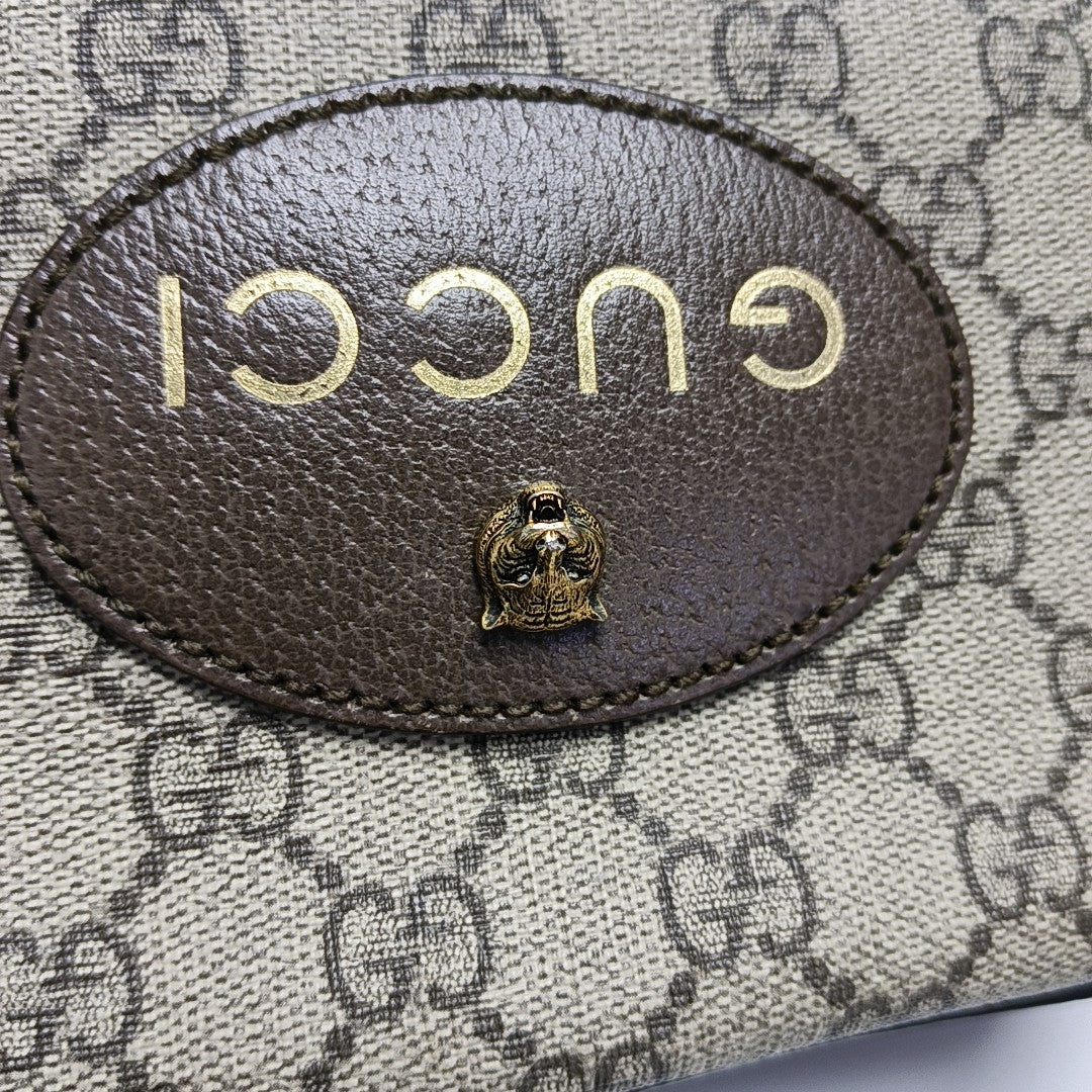 Neo Vintage Monogram Coated Canvas Beige