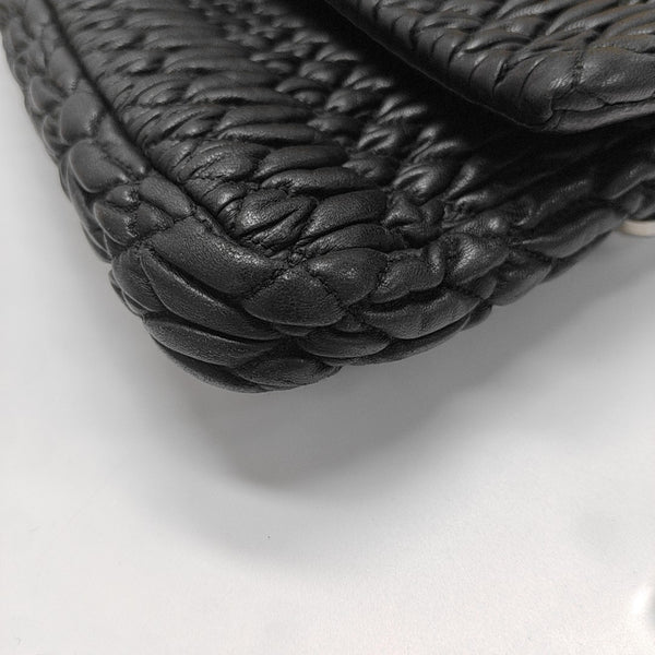 Crystal Lambskin Black