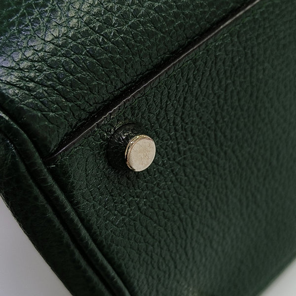Zumi Medium Calfskin Green