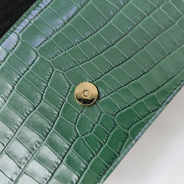Calfskin Shoulder Bag Green