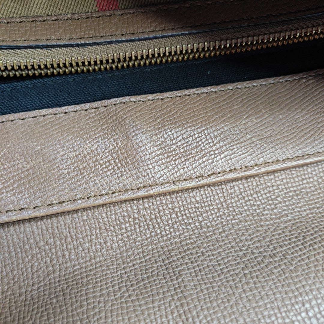 Camberley Derby Large Calfskin Brown