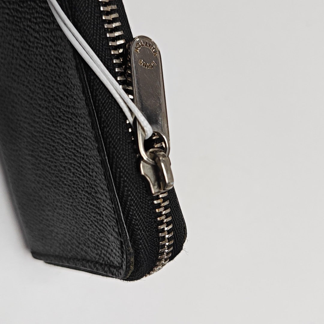 Damier Graphite Coated Canvas Card Holder Gray