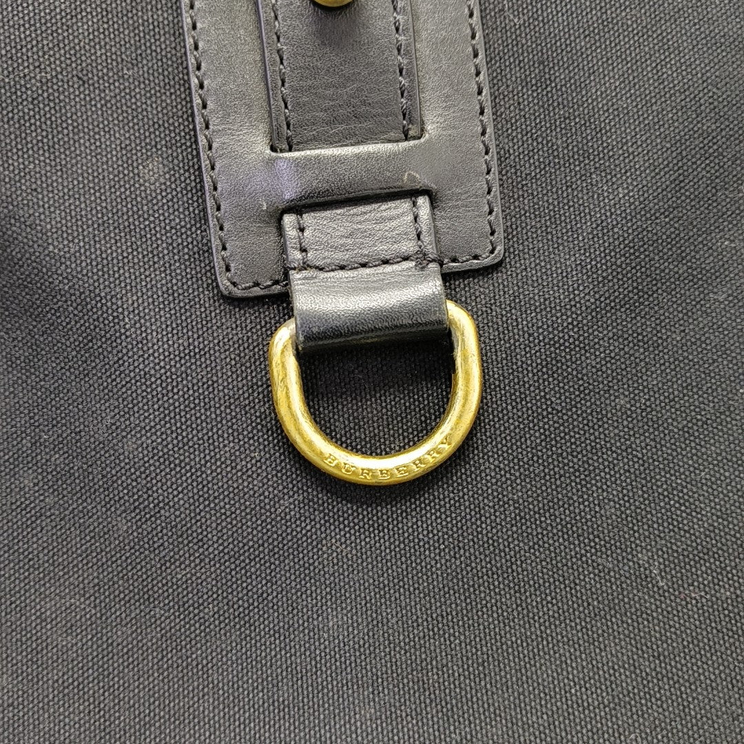 Canvas Shoulder Bag Black