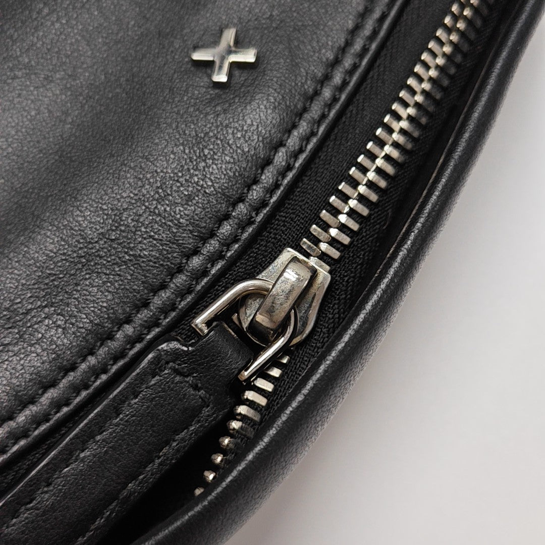 Calfskin Backpack Black
