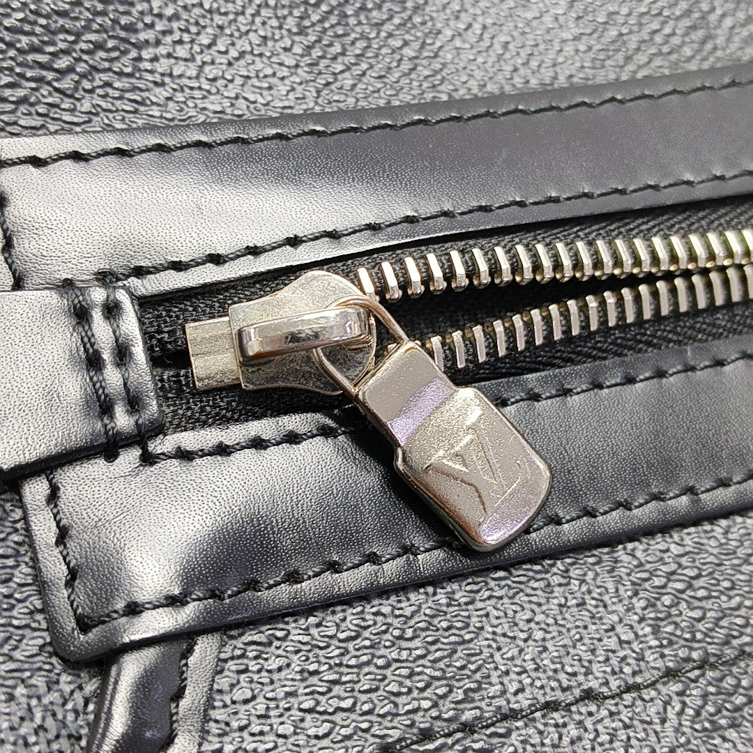 DANIEL Damier Graphite Coated Canvas Gray
