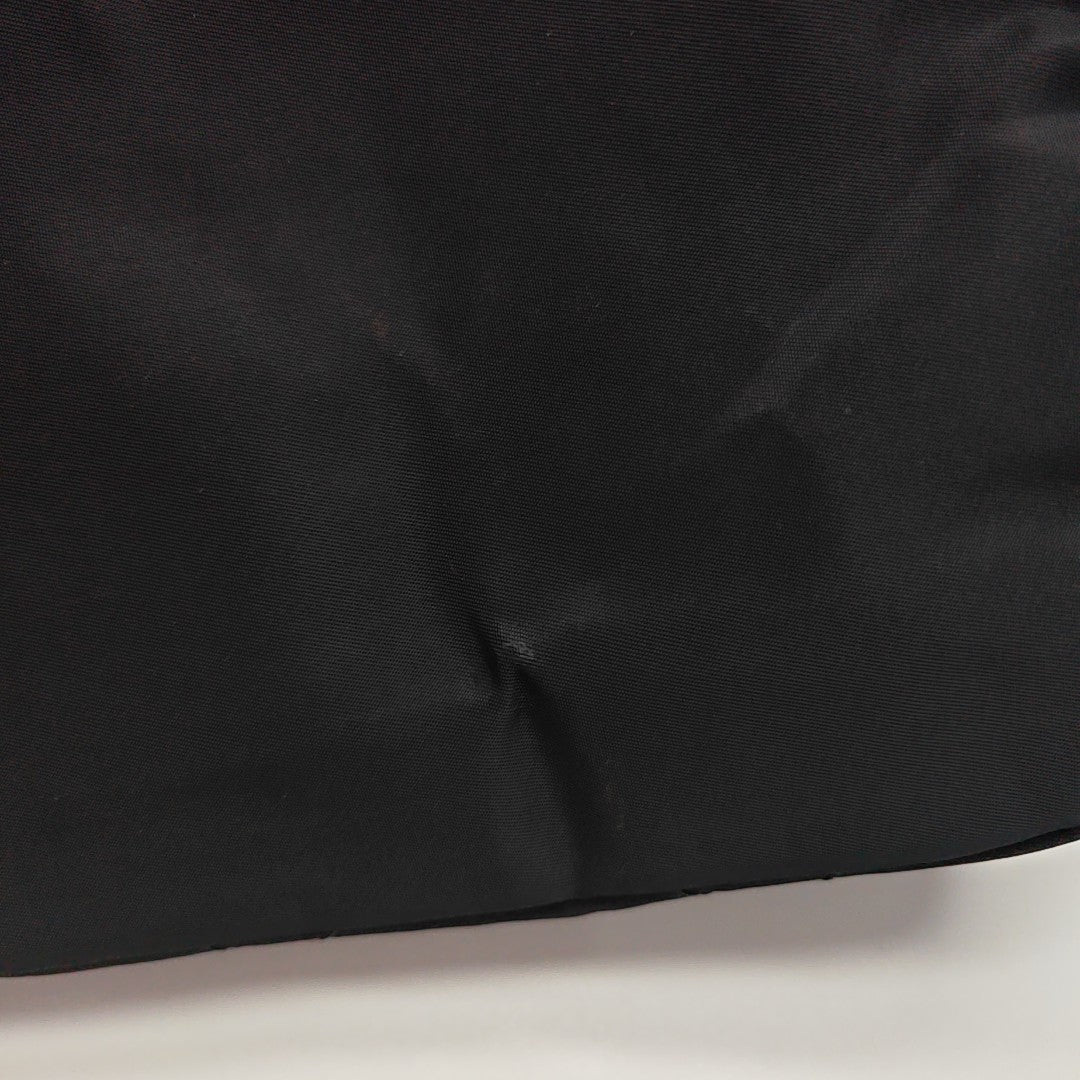 Nylon Shoulder Bag Black
