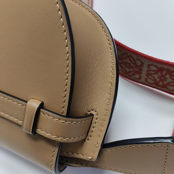 Gate Mini Calfskin Beige