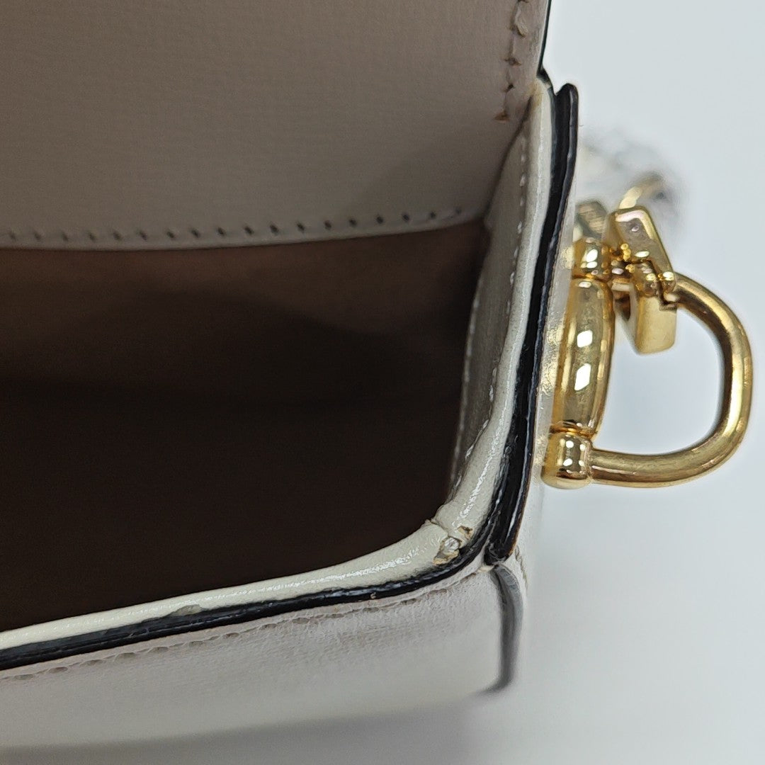 Horsebit 1955 Small Calfskin White