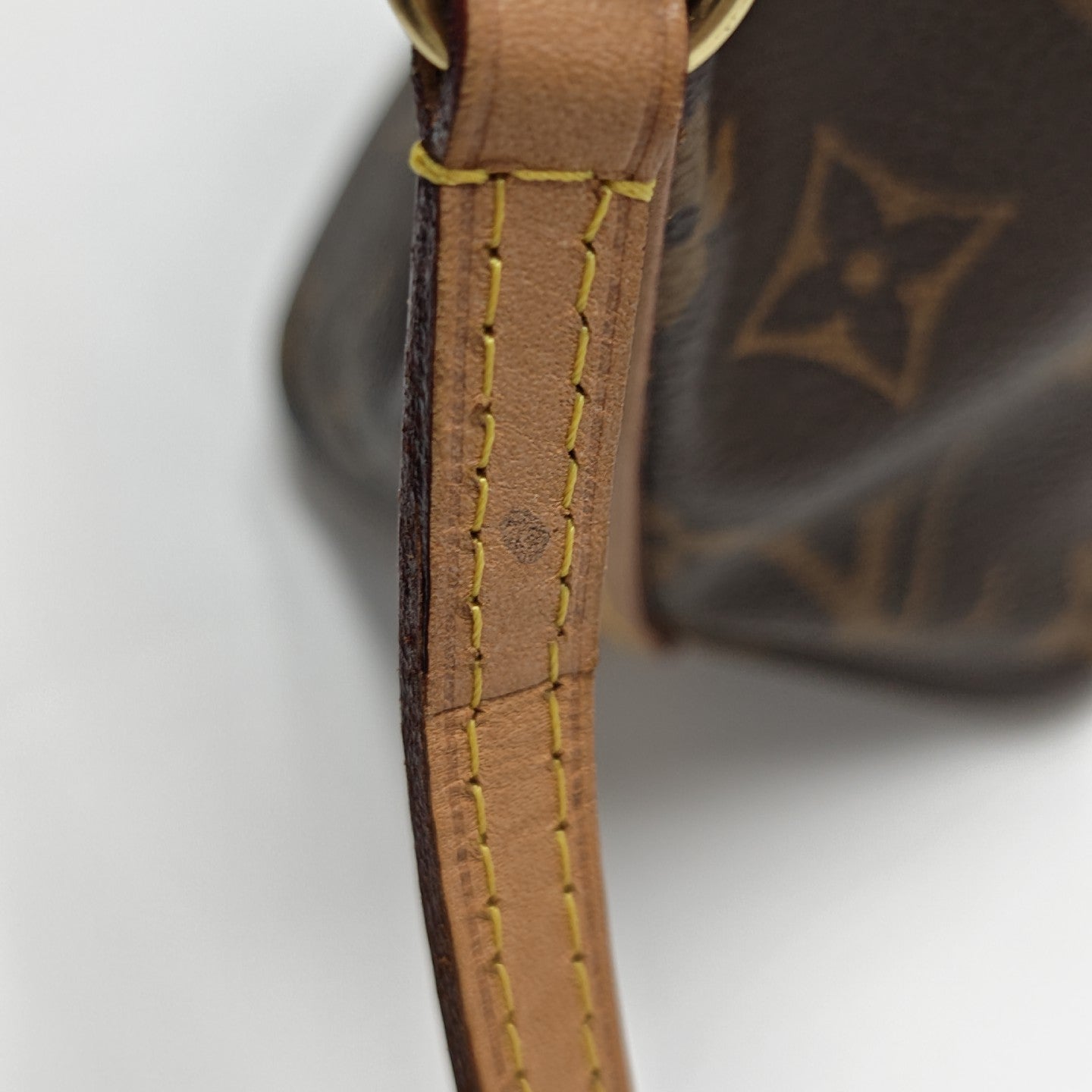NÉONOÉ Nano Monogram Coated Canvas Brown