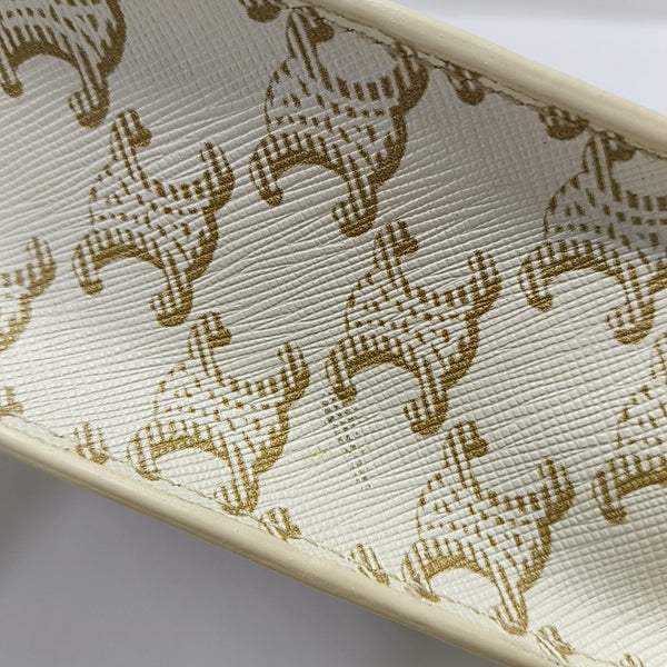 CABAS CELINE Mini Coated Canvas White