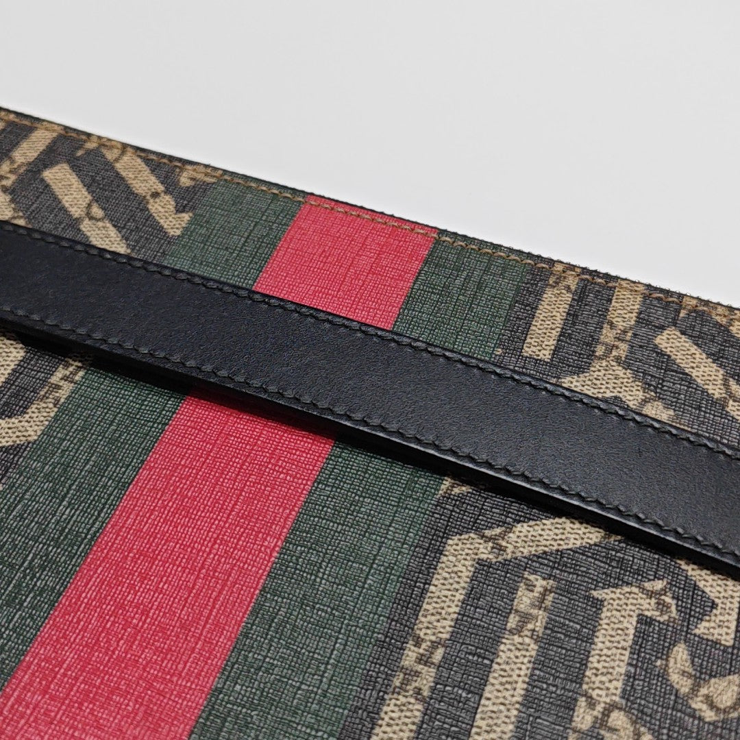 GG Supreme Monogram Coated Canvas Multicolor