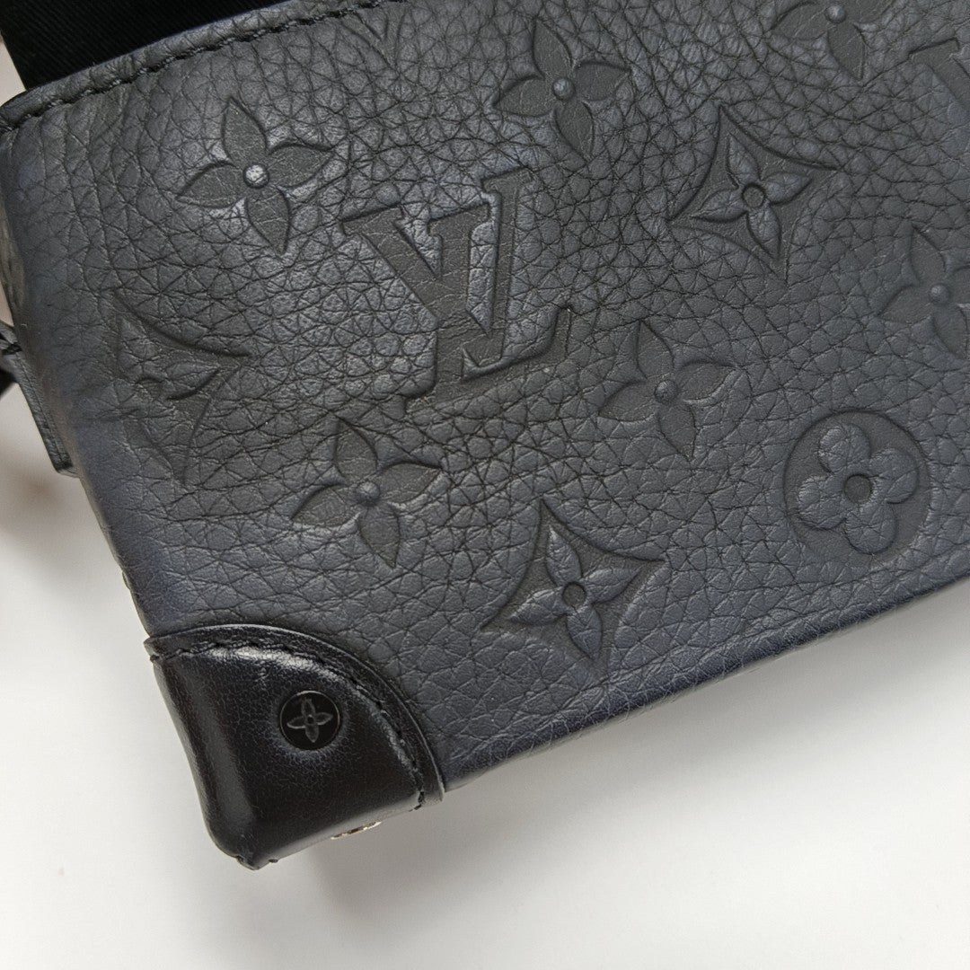 SOFT TRUNK Mini Monogram Calfskin Black