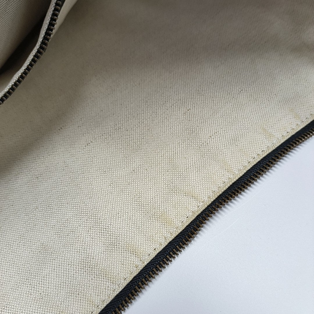 Print Calfskin Black