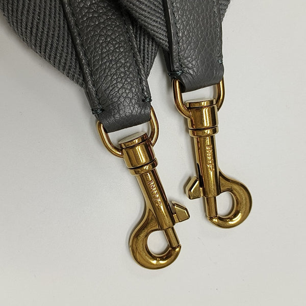 SANGLE Small Calfskin Gray