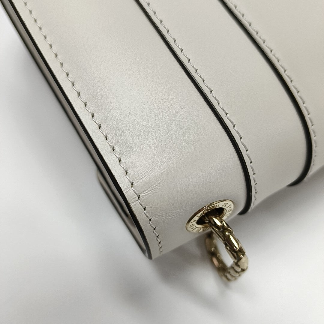 SERPENTI FOREVER Small Calfskin White