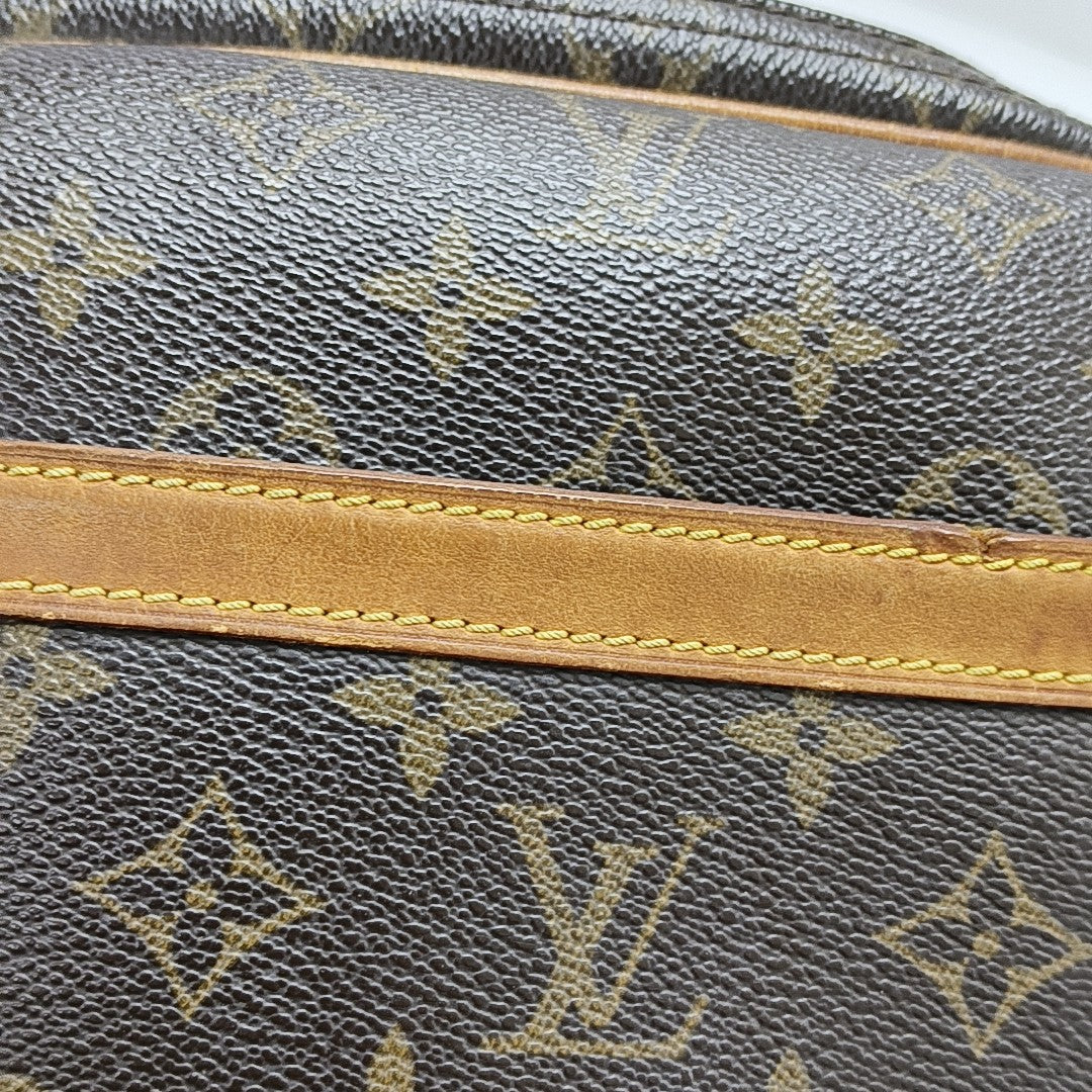 REPORTER Monogram Coated Canvas Brown