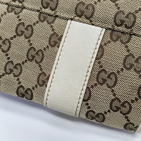 Monogram Canvas Shoulder Bag Black