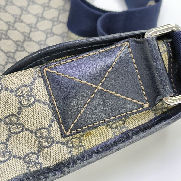 Monogram Coated Canvas Shoulder Bag Beige