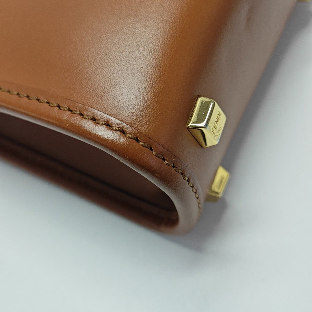 Sunshine Mini Calfskin Brown