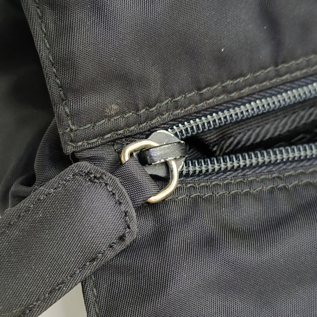 Nylon Tote Bag Black