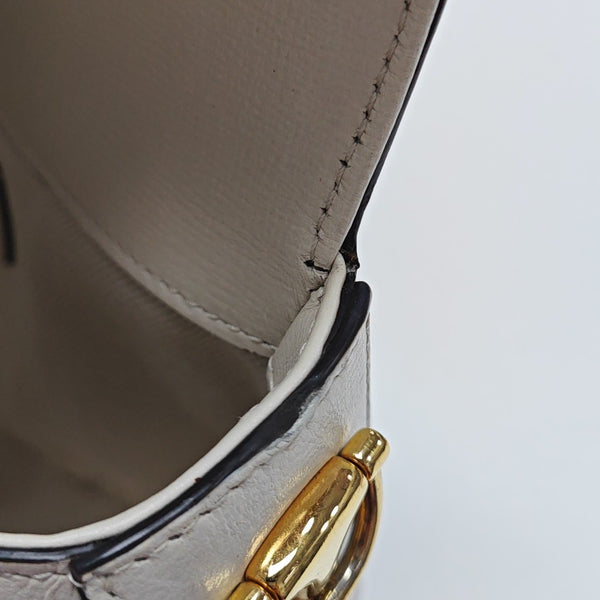 Horsebit 1955 Mini Coated Canvas Beige