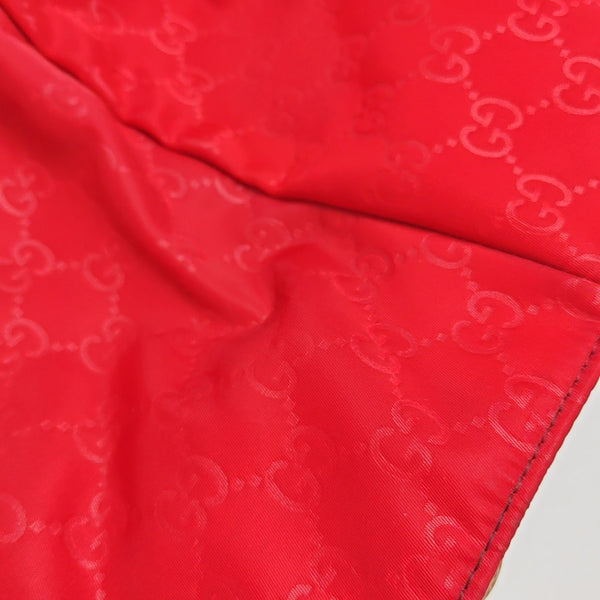GG Imprime Monogram Nylon Red