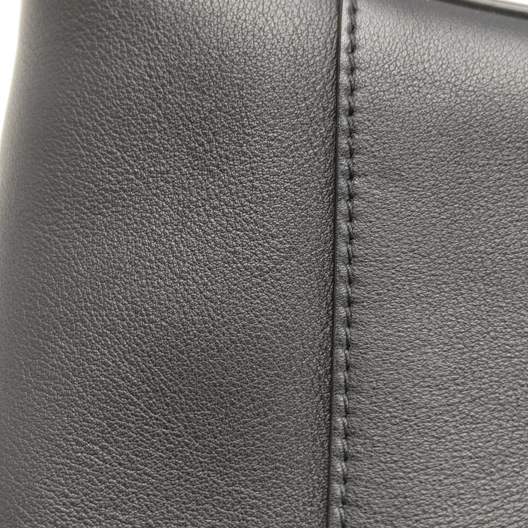 Downtown Small Quilted Calfskin Black