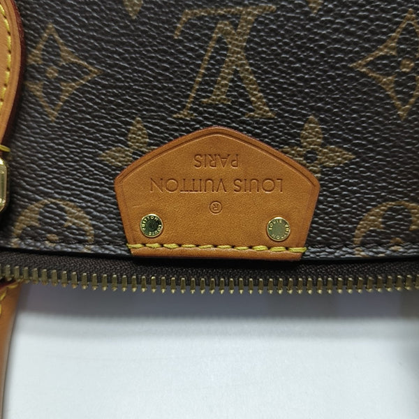 TURENNE Monogram Coated Canvas Brown