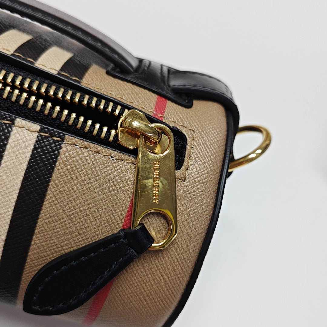 The Barrel Coated Canvas Brown