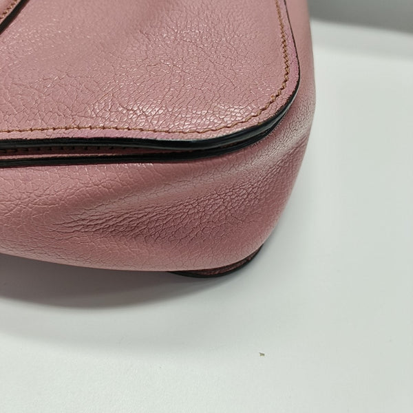 Calfskin Shoulder Bag Pink