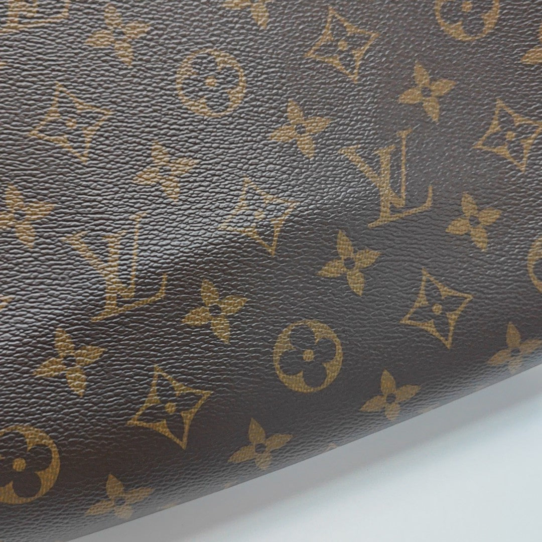 DAUPHINE MM Monogram Coated Canvas Brown