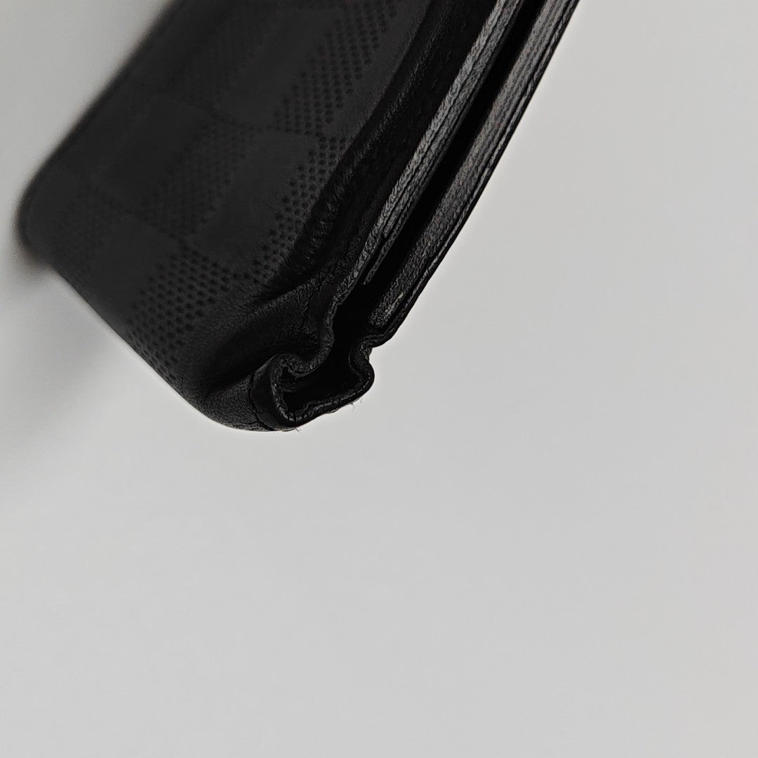 Damier Graphite Calfskin Wallet Black