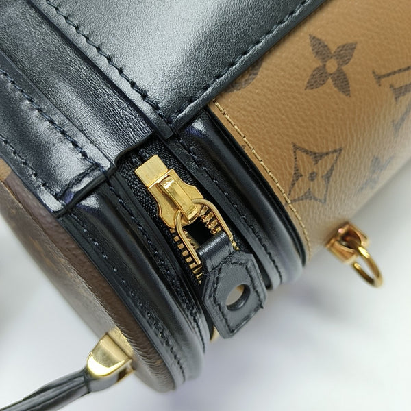 CANNES PM Monogram Coated Canvas Brown