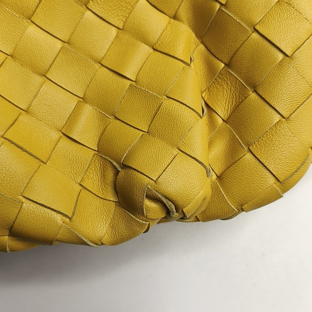 Authenticated pre-owned  The Pouch Mini Lambskin Yellow - Crossbody Bag at Looply