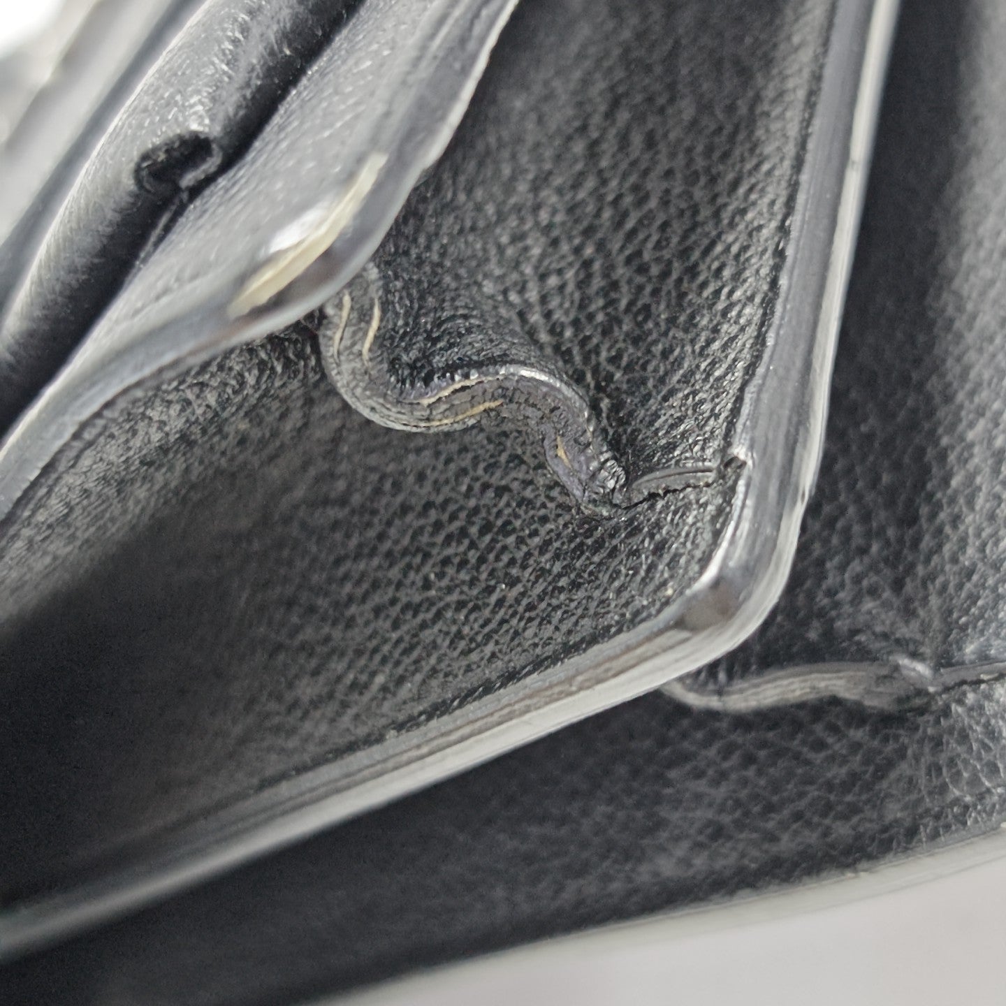 SUNSET Medium Calfskin Black
