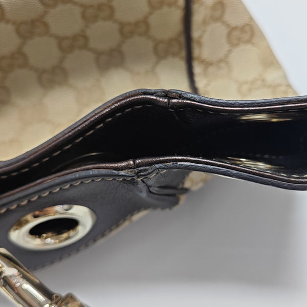 Positano Monogram Canvas Brown
