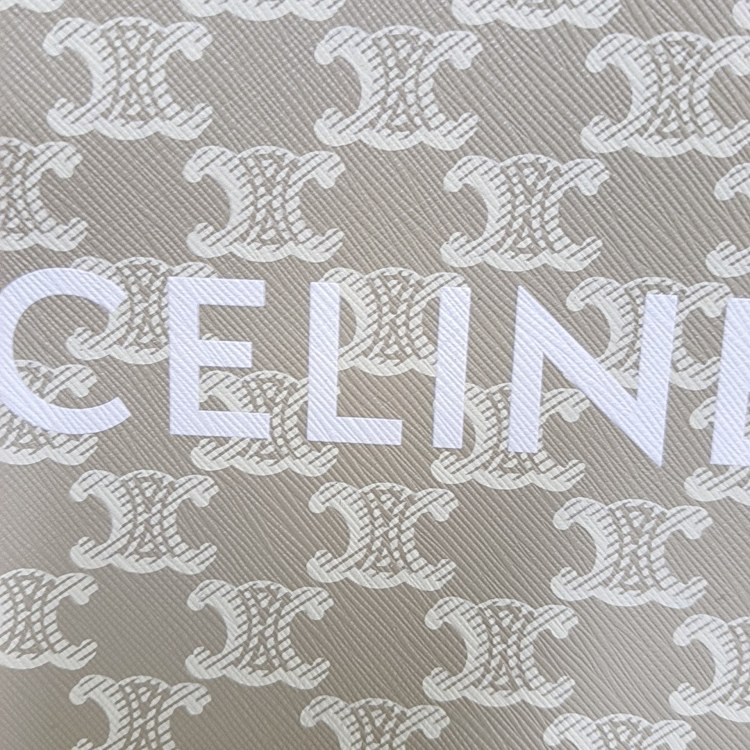 CABAS CELINE Mini Coated Canvas Beige