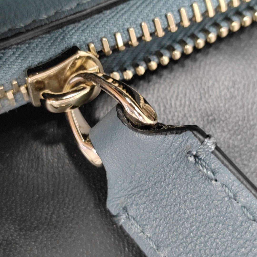 Rockstud Calfskin Blue