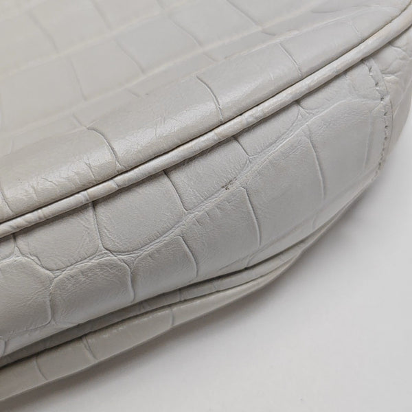 Le Cagole Mini Calfskin White