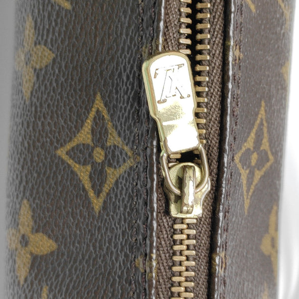 PAPILLON Mini Monogram Coated Canvas Brown