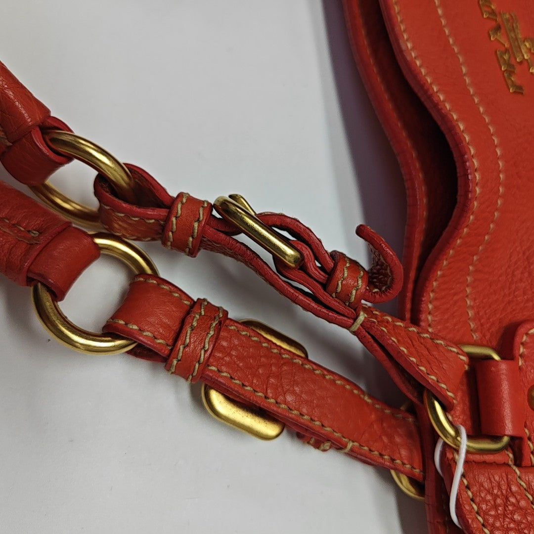 Calfskin Tote Bag Red
