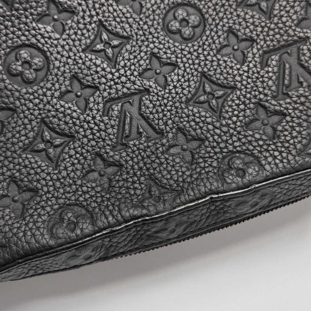 STEAMER Monogram Calfskin Black