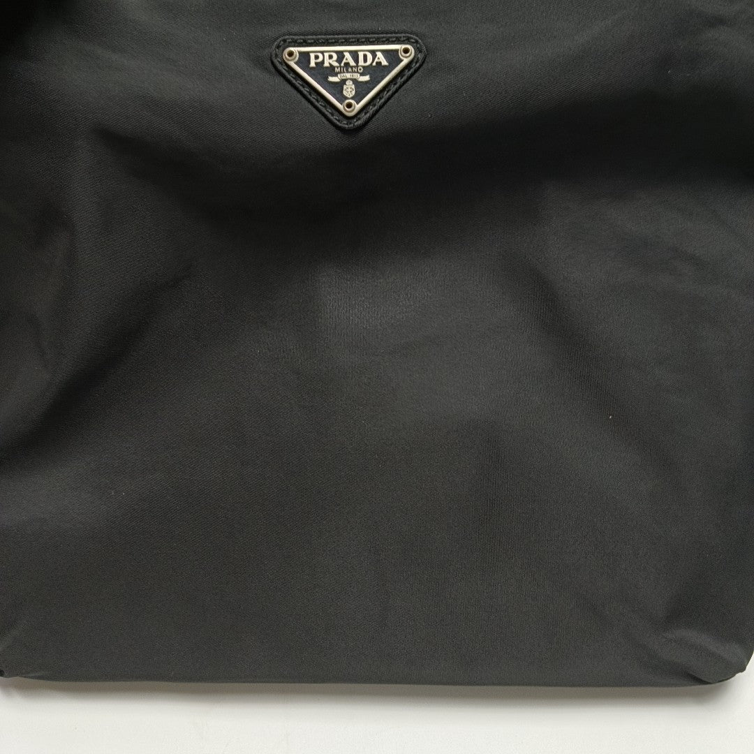 Nylon Tote Bag Black
