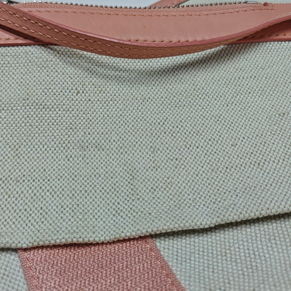 Navy Mini Canvas Beige