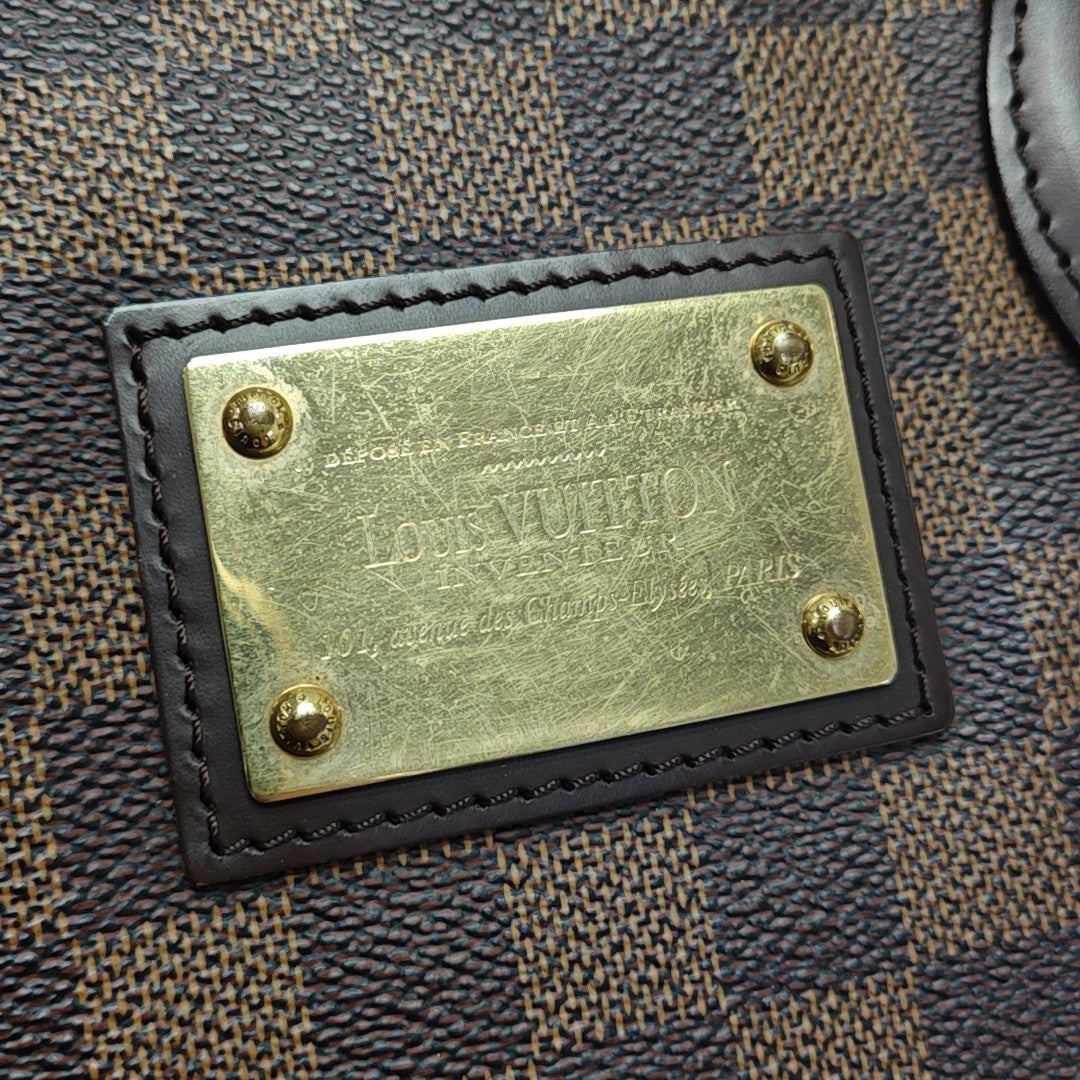 HAMPSTEAD PM Damier Ebene Coated Canvas Brown