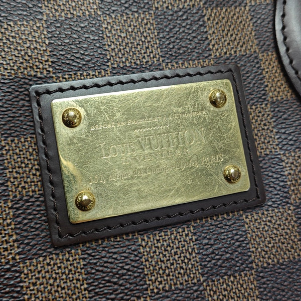 HAMPSTEAD PM Damier Ebene Coated Canvas Brown