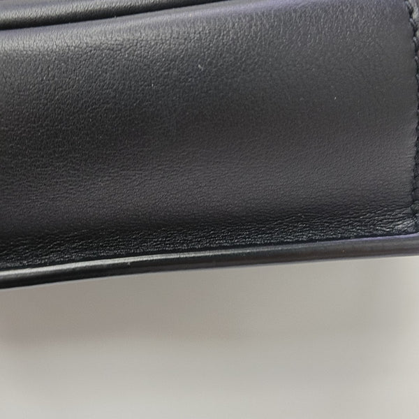 Calfskin Shoulder Bag Black